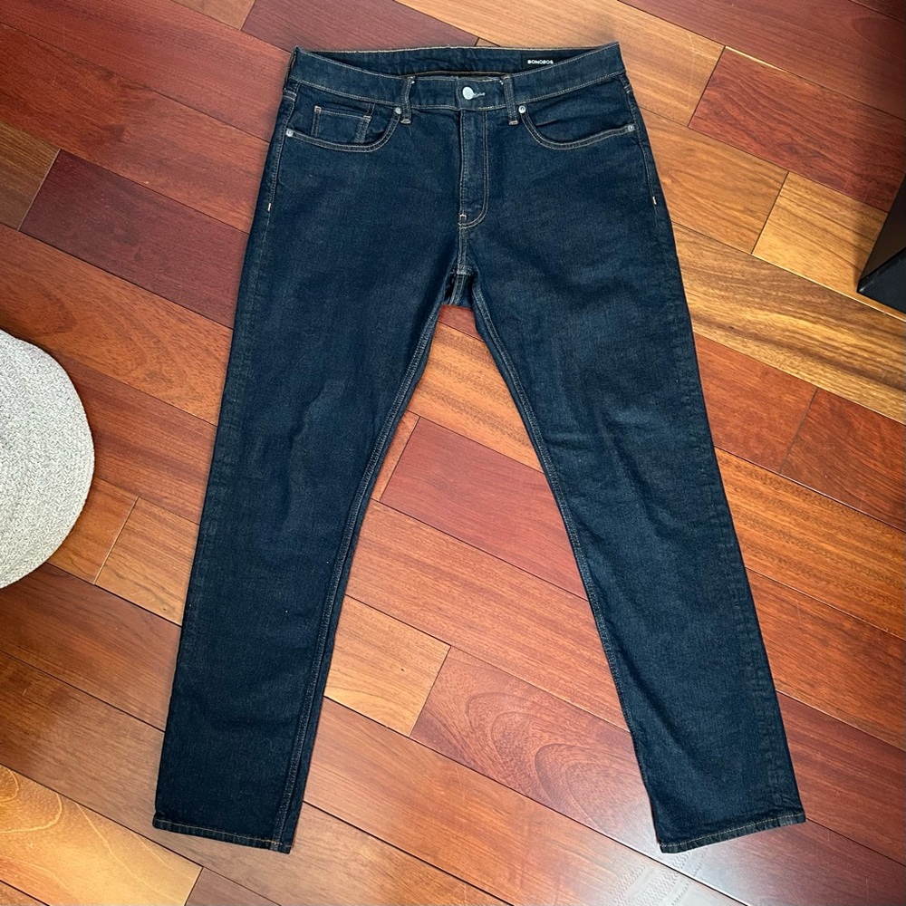 Bonobos Men’s Tailored Fit Jeans, size 34x32